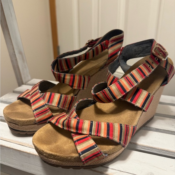 🌼3/$25🌼 Dr. Scholl’s strappy wedge sz 8 - Picture 1 of 6